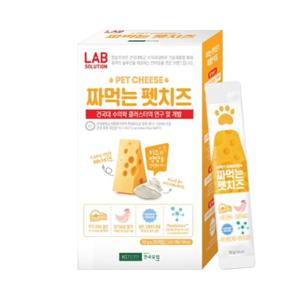 건국유업 랩솔루트 짜먹는 펫치즈 12g 25개입 (1박스)