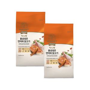 [10%다운로드쿠폰] 정관장 지니펫 오리지널 홍삼넣은 연어와 닭고기 2kg