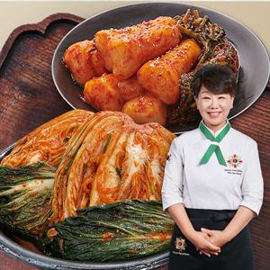 김선영 조리기능장 一品 포기김치 8kg+총각김치 2kg