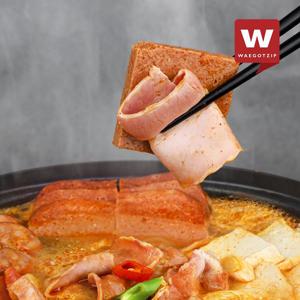 [외갓집] 다섯가지 햄과 소세지 서정리 부대찌개 550g X 10팩