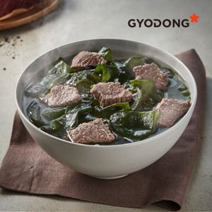 [교동식품] 실온탕 간편조리 소고기미역국 500g x 12팩