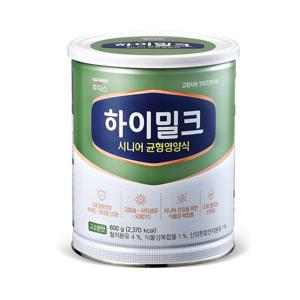 후디스 하이밀크 시니어 균형영양식 600g 1캔