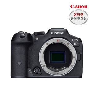 캐논 EOS R7 BODY + 3070가방 +SD64G +추가배터리