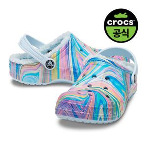 크록스공식 키즈 BAYA LINED PRINTED CLOG K MBM (22FKCL207654)