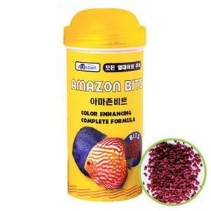 아마존 비트(중)250ml 열대어사료 물고기먹이 구피밥