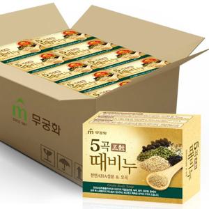 무궁화 오곡 때비누 90g x 24개(1BOX)