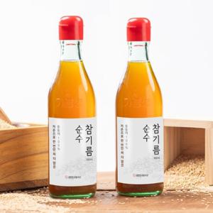 [대한민국농수산] 저온압착 참기름 350ml 2병