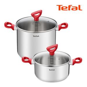 [TeFal] 테팔 에디션 레드 인덕션 냄비_2종 양수20+곰솥22cm