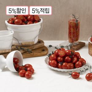 [다니] 세척 스테비아 대추 방울토마토 3kg (500gX6팩)