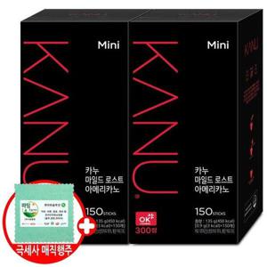 갤러리아_카누 미니 마일드 아메리카노 150Tx2개+극세사 매직행주