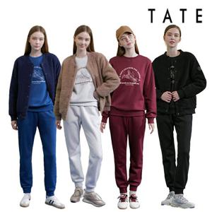 [TATE] 테이트 24FW 여성 퍼펙트 웜 플리스 기모 셋업 3PCS (플리스 패딩 점퍼+티셔츠+팬츠)