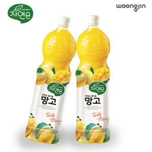 [웅진식품] 자연은 망고 1.5L x 12펫