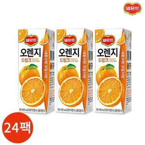 갤러리아_롯데 델몬트 오렌지 드링크 190ml x 24팩