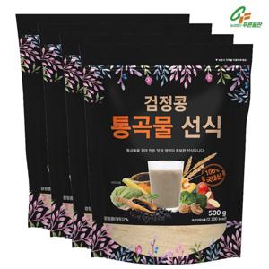 [자연담은] 검정콩 통곡물 선식 500g x 4