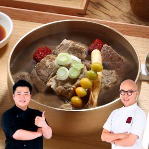 [천하일미] 홍석천 이원일 뼈없는갈비탕 700g 4팩 갈비탕