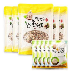 [김연도혼합곡] 혼합곡 500g x 5봉+찰보리 600g x 5봉