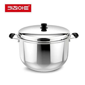 곰솥냄비 키친아트 곰솥 들통 찜통 찜솥 스텐 큰냄비 32cm 인덕션냄비 HW91AF28