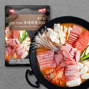 [외갓집] 서정리 부대찌개 550g X 6팩 외 베스트국탕 골라담기