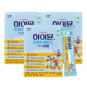 하이뮨 프로틴 밸런스 주니어 스틱 315g 3박스(21g 45개입)