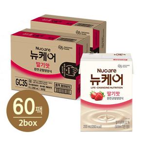 [대상웰라이프] 뉴케어 딸기맛(200mlx30팩), 2박스