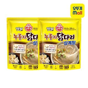 [오뚜기] 옛날 누룽지 닭다리 삼계탕 500g 2개