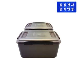 투명 김치통 S-080S03 8 L  3개 (김치플러스 420 L 상칸)