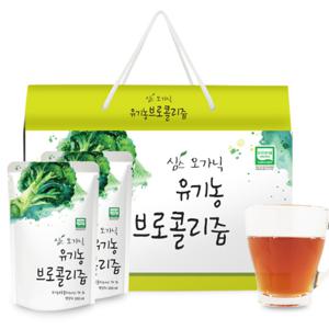 [심스오가닉] 유기농 브로콜리즙(100ml X 34팩) X 2박스 / 총68팩