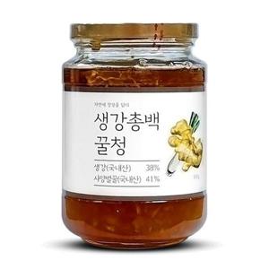 갤러리아_이고장식품 생강총백꿀청 500g/꿀함량 41 생강차 생강청 국내산