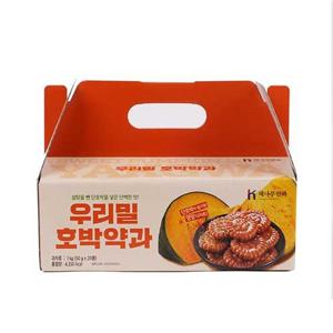 [해나루] 우리밀 호박약과  50g×40개 (2kg)