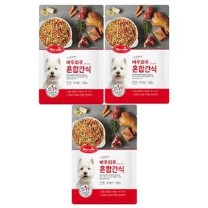 [바우와우]혼합간식 150g X3개