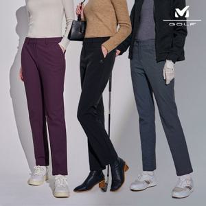 [밀레골프] 24FW 기모 본딩팬츠 여성 3종세트