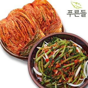 [푸른들] 전라도 함평김치 / 포기김치 1kg + 열무김치 1kg