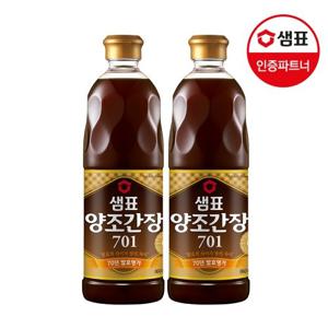 [샘표] 양조간장 701 860ml 2병