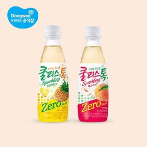 동원 쿨피스 톡 제로 340ml 24개 (복숭아/파인애플)