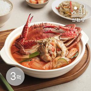 [안원당] 충청도식 꽃게탕(게국지) 550g x 3 (1.65Kg)