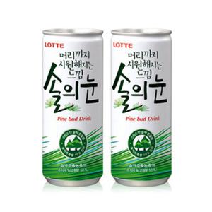 롯데칠성 솔의눈 240mL 60캔