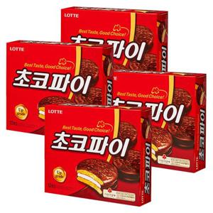 롯데 초코파이 420g X 4개