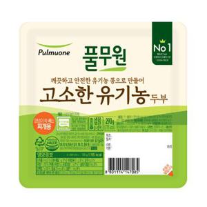 풀무원 고소한 유기농 두부찌개용 290G