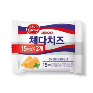 서울우유 체다 슬라이스치즈 270G*2