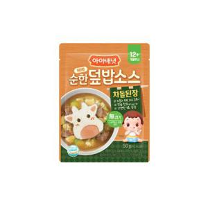 아이배냇 순한덮밥소스 차돌된장 50G