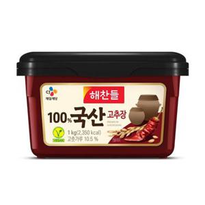 CJ 해찬들 100% 국산 고추장 1KG