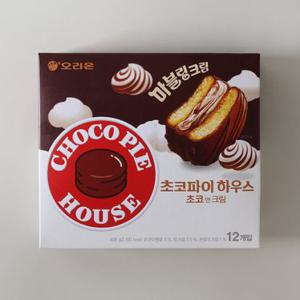 오리온 초코파이하우스 초코앤크림 408G