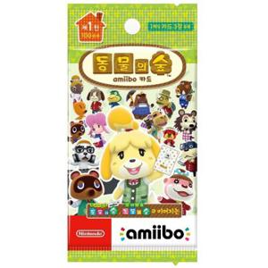 닌텐도 동물의숲 amiibo카드 제1탄