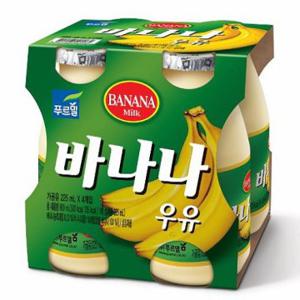 푸르밀 생과즙 바나나 우유 (225ML*4입)