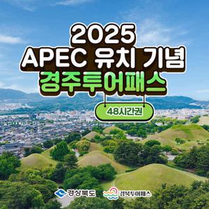 [경북투어패스] 2025 APEC 유치 기념 경주투어패스 48시간권