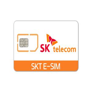 한국 이심 SKT 데이터 eSIM