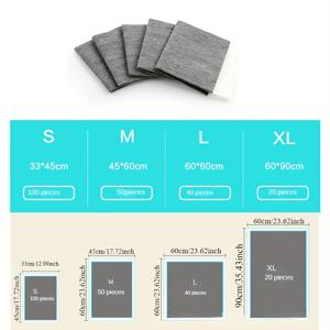 TEMU 프리미엄 부직포 강아지 오줌 패드 - 두꺼운 대나무 숯 애완동물 훈련 및 변기 용품|배변패드|패드