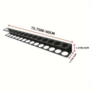 TEMU 벽걸이 금속 도구 정리대, 플라이어 및 드라이버를 위한 고성능 부유식 차고 보관함|정리함