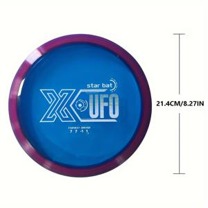 TEMU X-UFO 스타 배트 175-177 그램 페어웨이 드라이버, 투톤 디스크 골프 1 PC