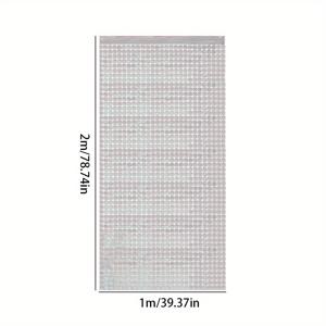 TEMU 2pcs, 광장 레이저 비 실크 생일 커튼 (39.3'x78.7 ''), 홈 룸 배경 벽 장식, 웨딩 신부 샤워, 약혼 어린이 생일 싱글 파티 장식, 휴일 장식